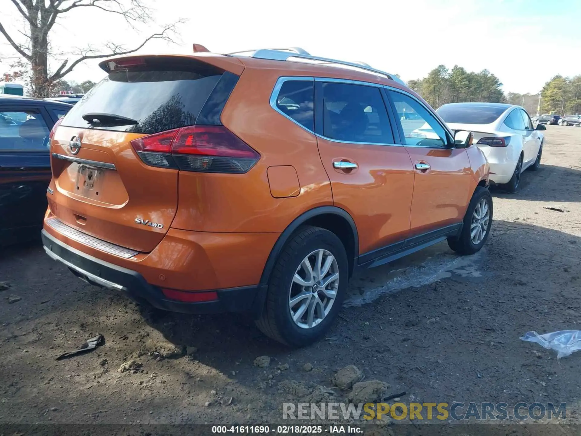 4 Photograph of a damaged car JN8AT2MVXLW111657 NISSAN ROGUE 2020