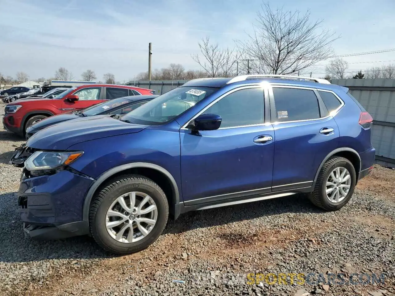 1 Photograph of a damaged car JN8AT2MVXLW113411 NISSAN ROGUE 2020