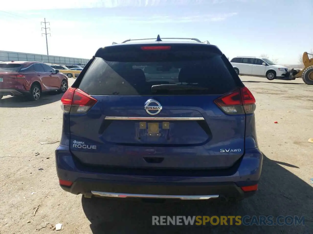 6 Photograph of a damaged car JN8AT2MVXLW115157 NISSAN ROGUE 2020