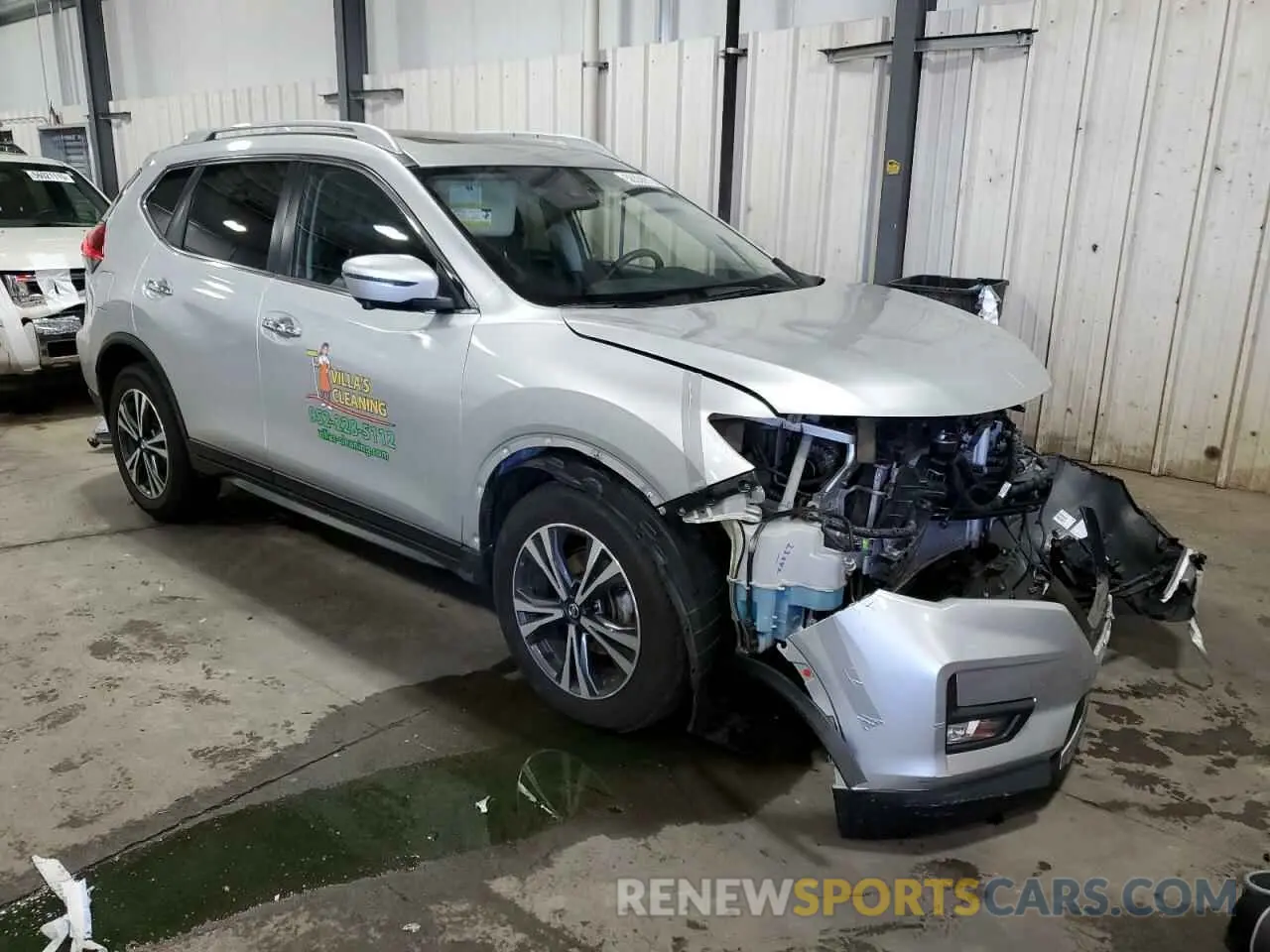 4 Photograph of a damaged car JN8AT2MVXLW141628 NISSAN ROGUE 2020