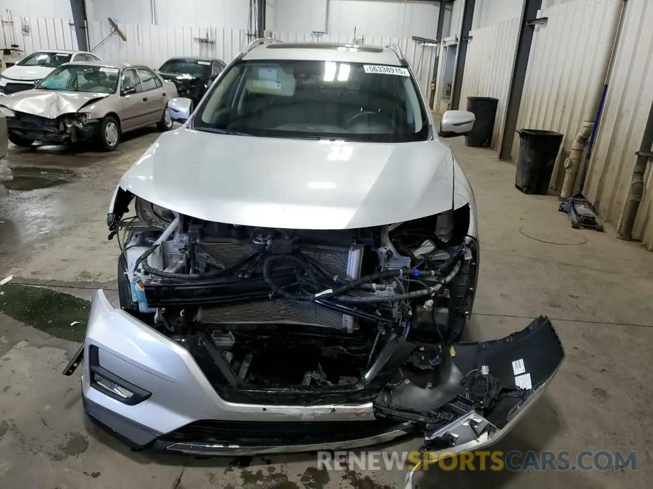 5 Photograph of a damaged car JN8AT2MVXLW141628 NISSAN ROGUE 2020