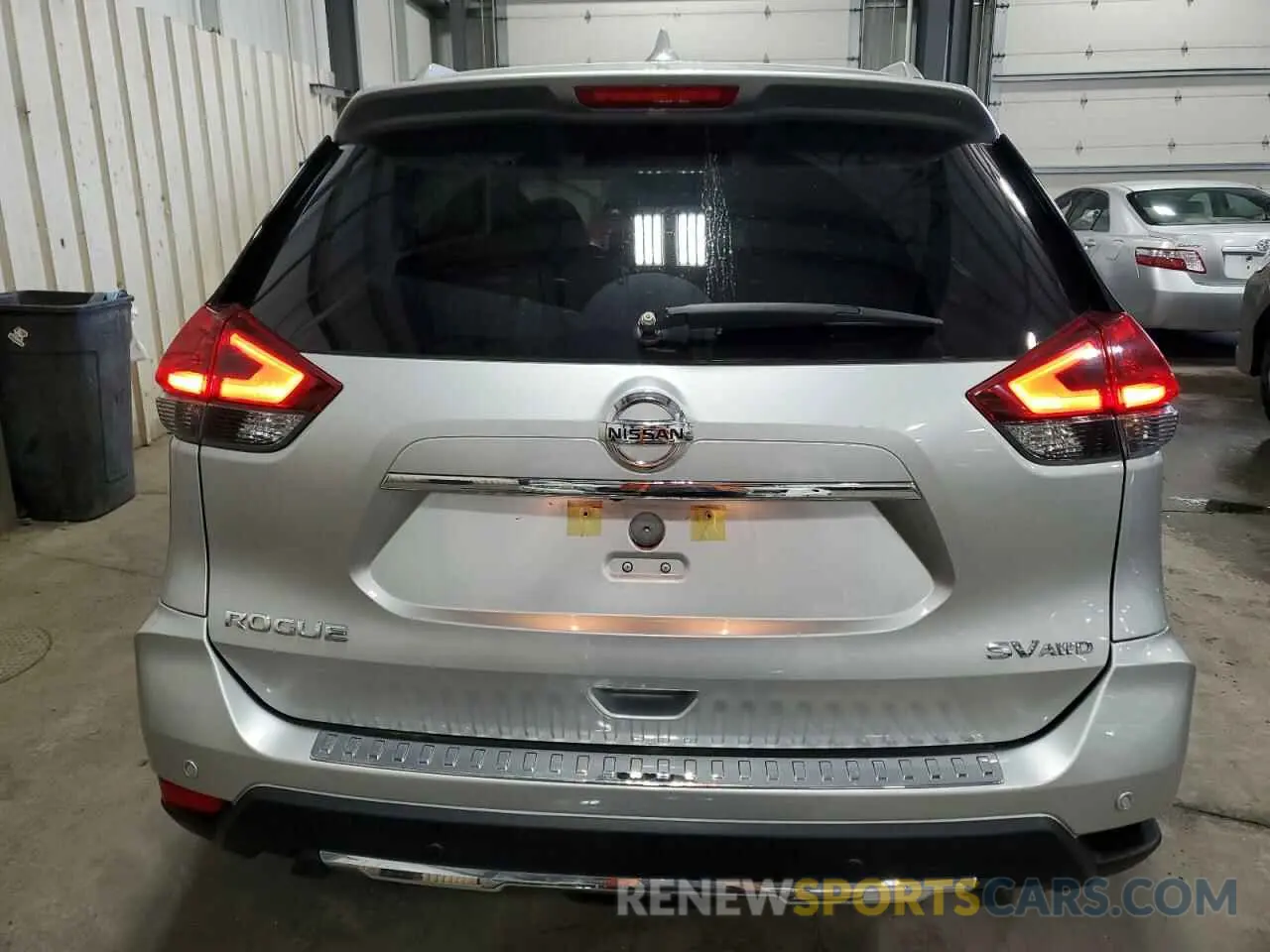 6 Photograph of a damaged car JN8AT2MVXLW141628 NISSAN ROGUE 2020