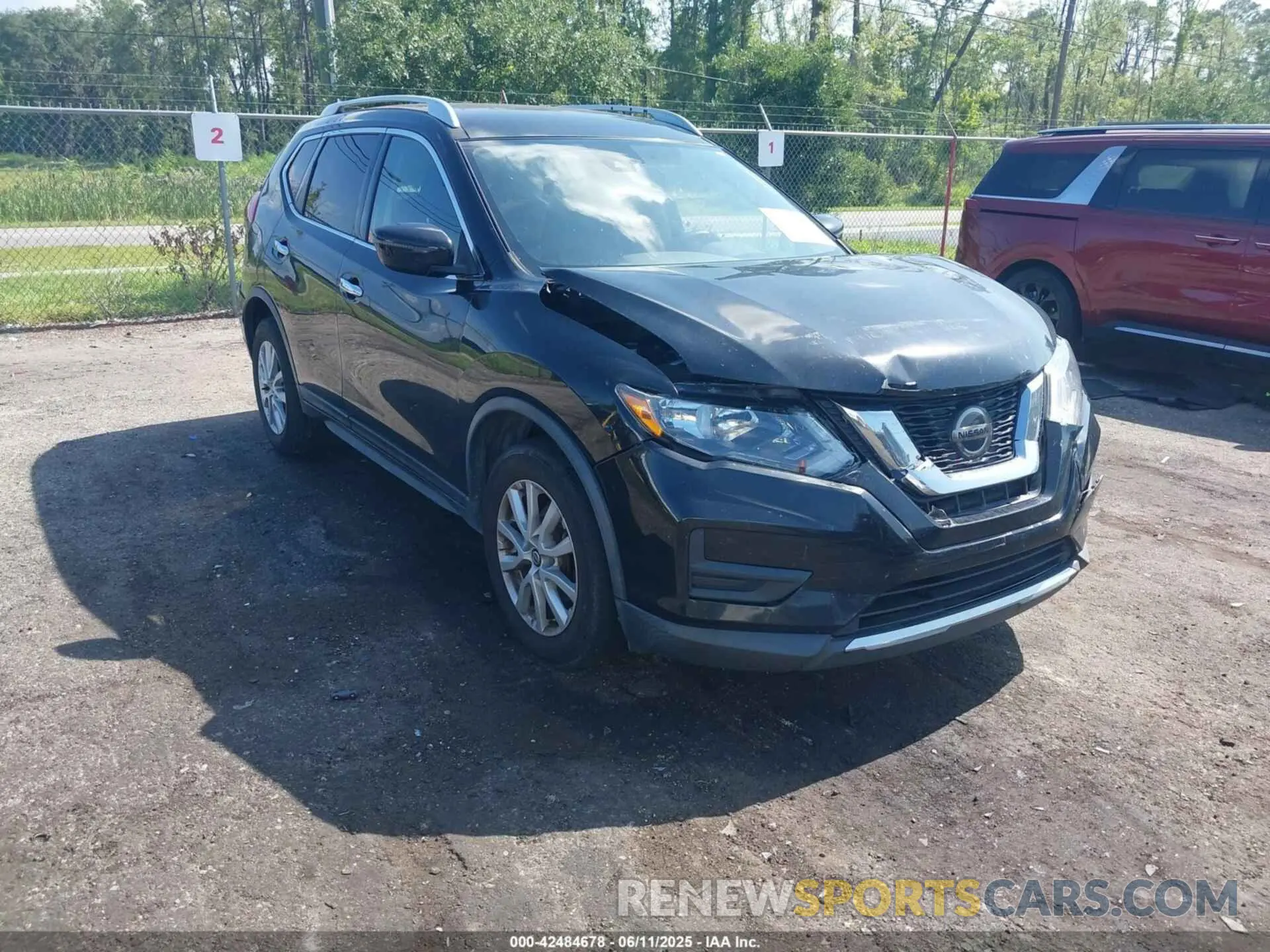 1 Photograph of a damaged car KNMAT2MT0LP507763 NISSAN ROGUE 2020