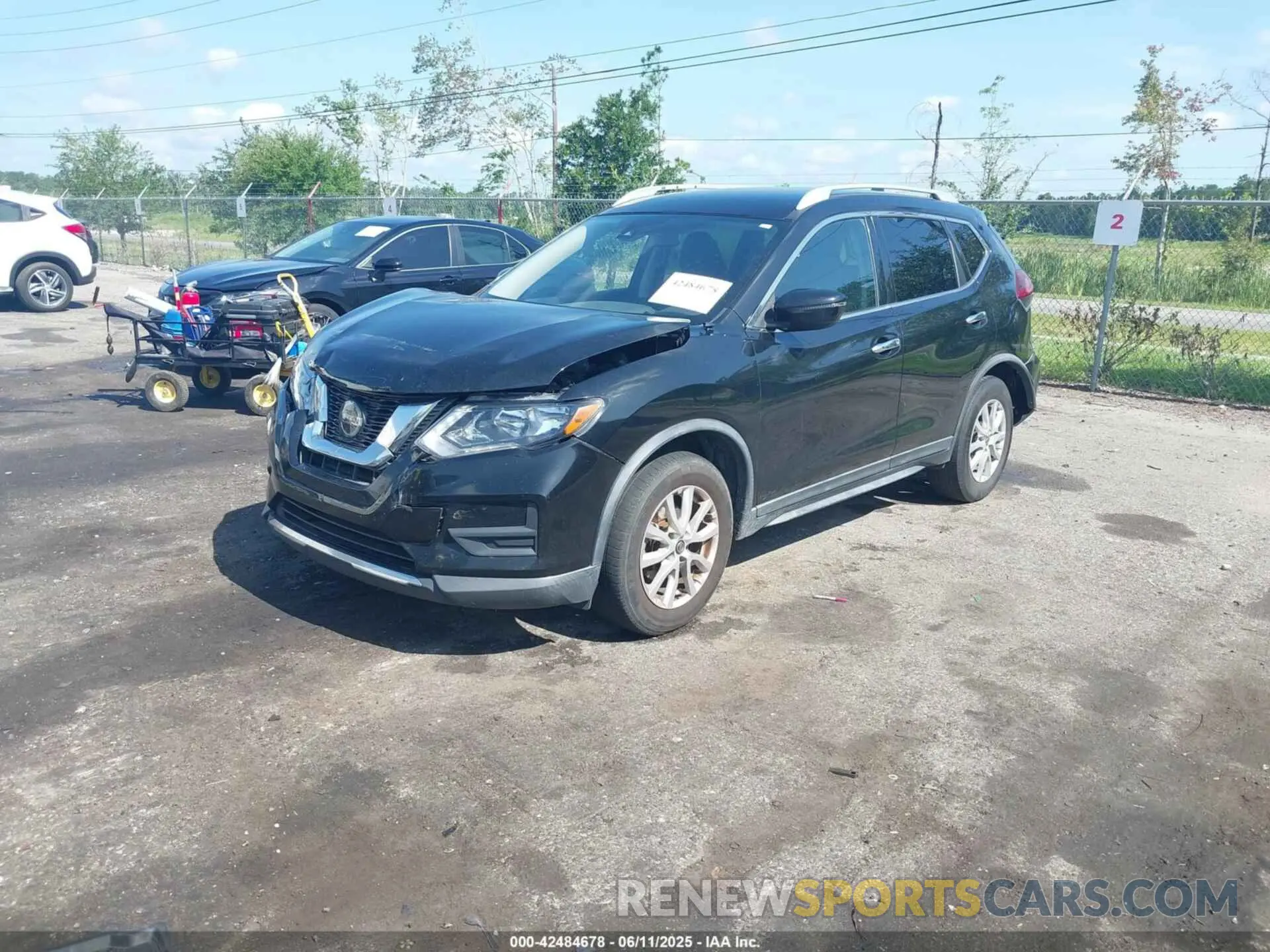 2 Photograph of a damaged car KNMAT2MT0LP507763 NISSAN ROGUE 2020