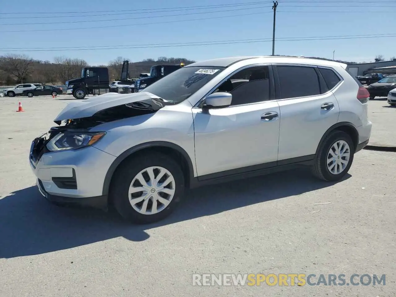 1 Photograph of a damaged car KNMAT2MT0LP520495 NISSAN ROGUE 2020