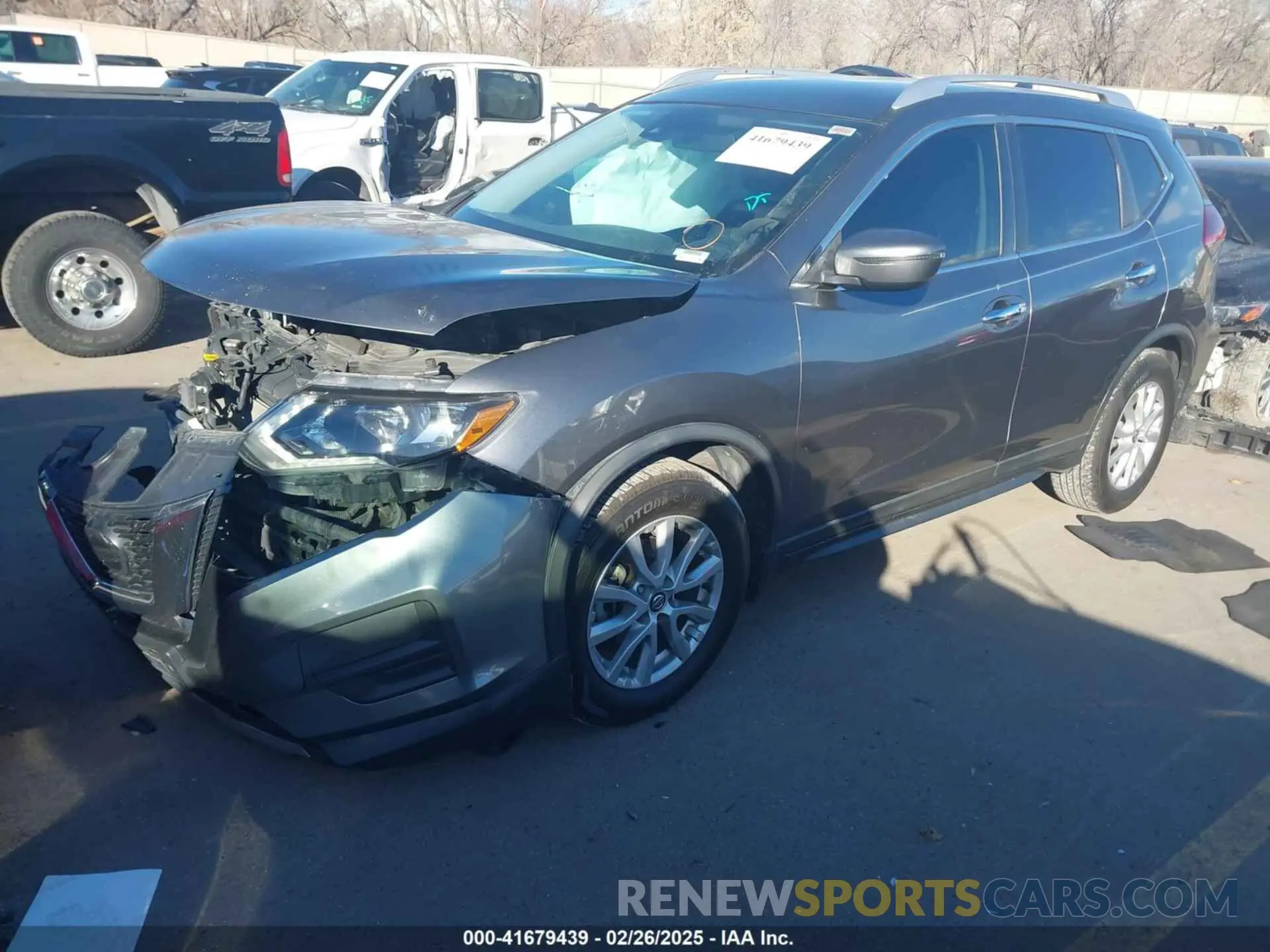 2 Photograph of a damaged car KNMAT2MT0LP521582 NISSAN ROGUE 2020