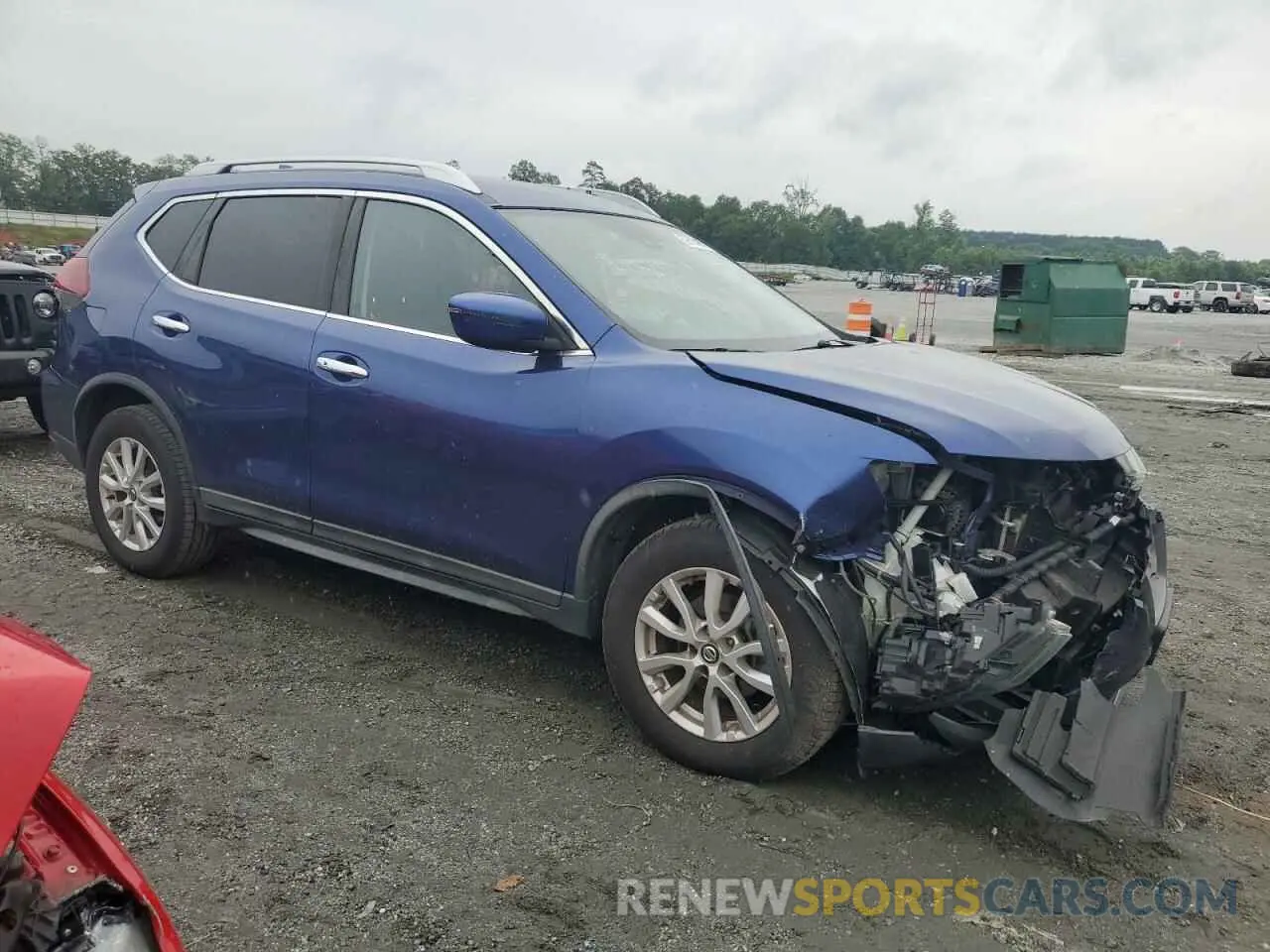 4 Photograph of a damaged car KNMAT2MT0LP530184 NISSAN ROGUE 2020