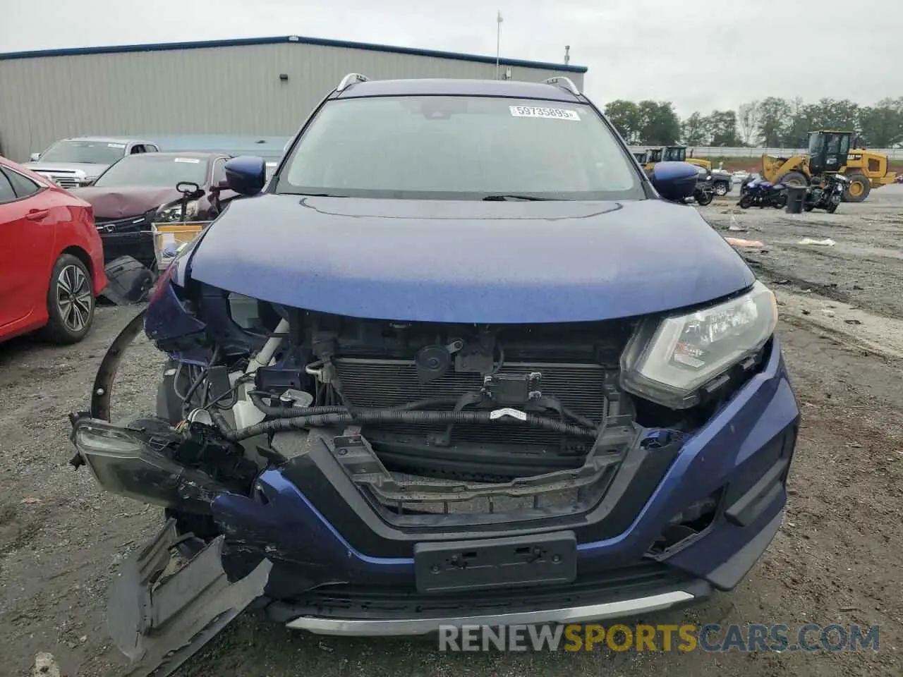 5 Photograph of a damaged car KNMAT2MT0LP530184 NISSAN ROGUE 2020