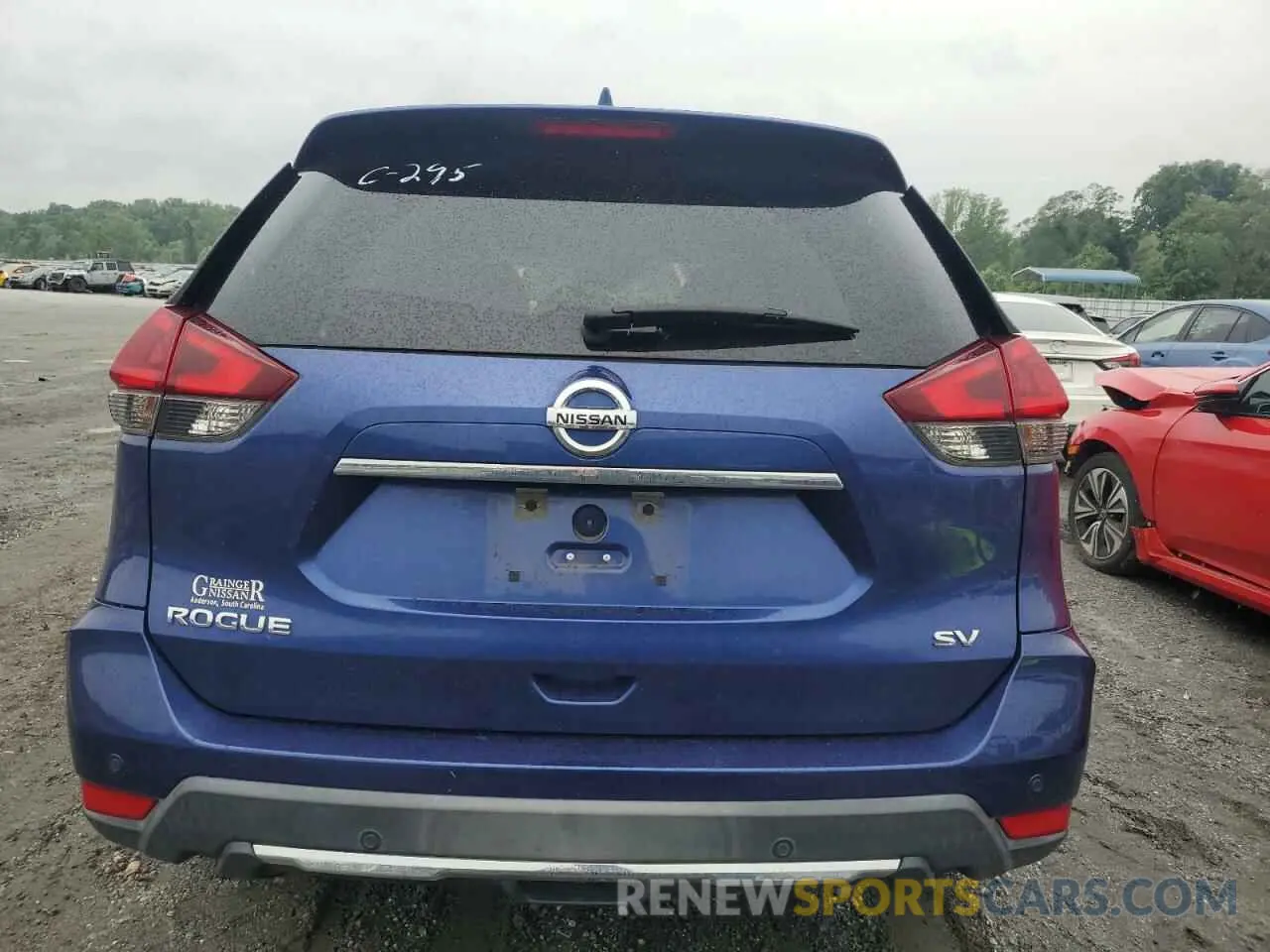 6 Photograph of a damaged car KNMAT2MT0LP530184 NISSAN ROGUE 2020