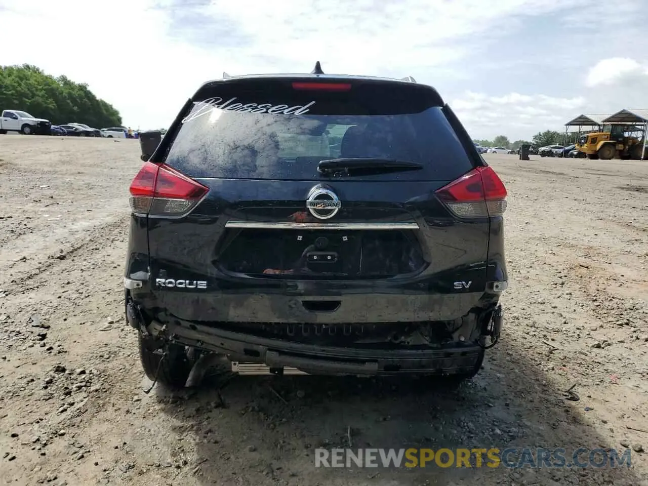 6 Photograph of a damaged car KNMAT2MT0LP534915 NISSAN ROGUE 2020