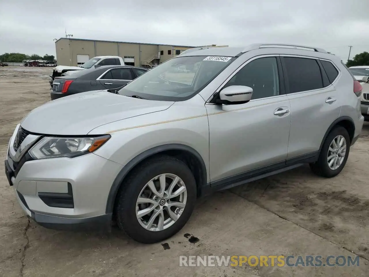 1 Photograph of a damaged car KNMAT2MT0LP541427 NISSAN ROGUE 2020