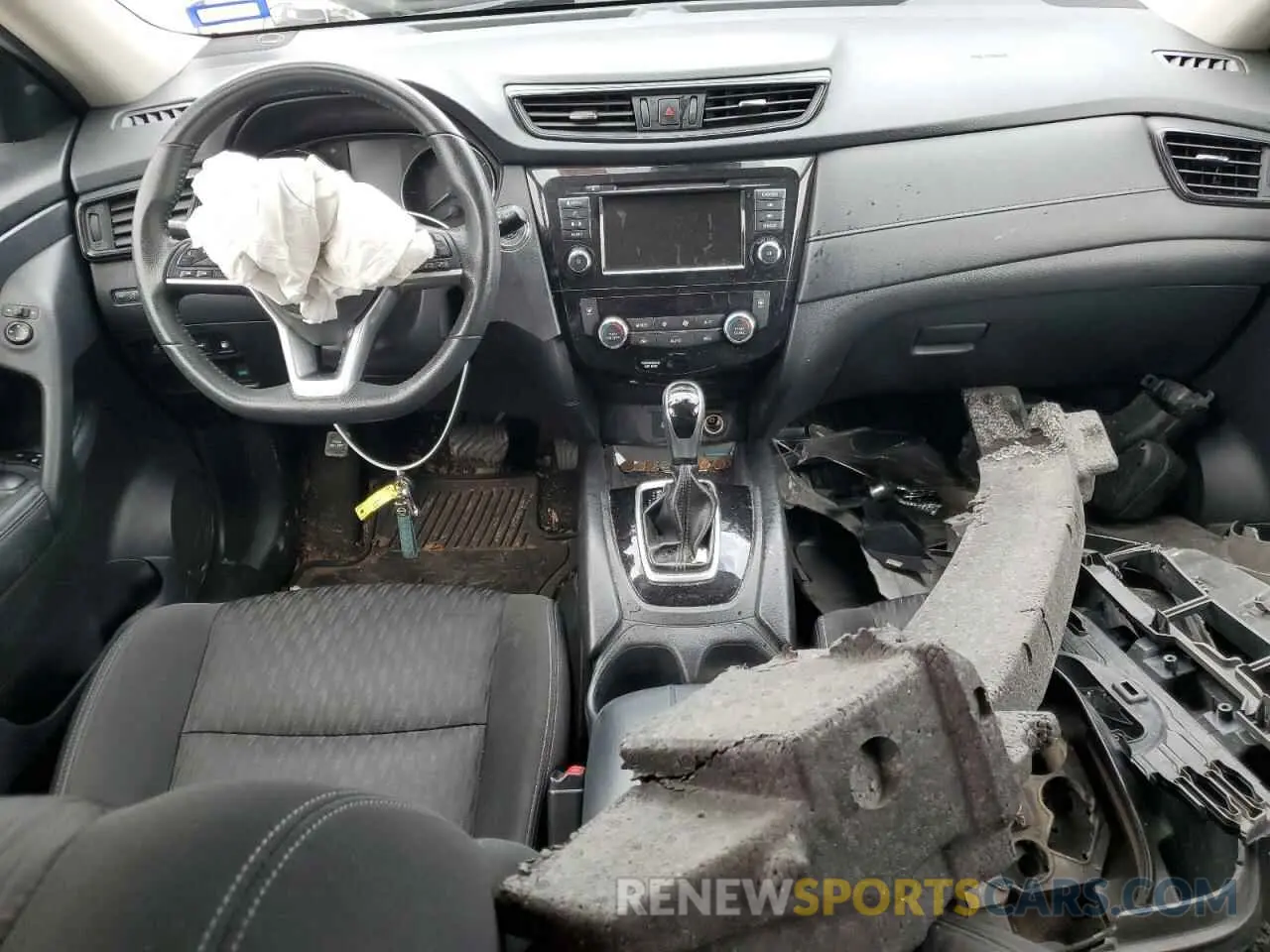 8 Photograph of a damaged car KNMAT2MT1LP514169 NISSAN ROGUE 2020