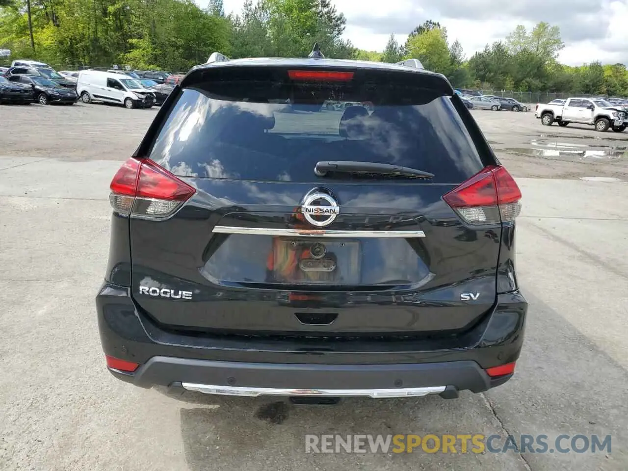 6 Photograph of a damaged car KNMAT2MT1LP518982 NISSAN ROGUE 2020