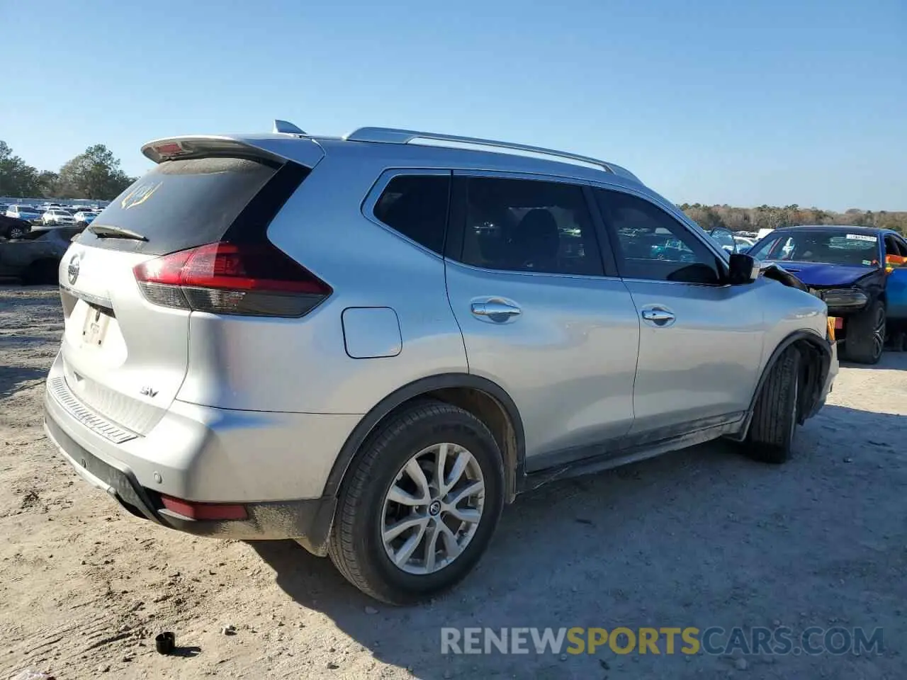 3 Photograph of a damaged car KNMAT2MT1LP523289 NISSAN ROGUE 2020
