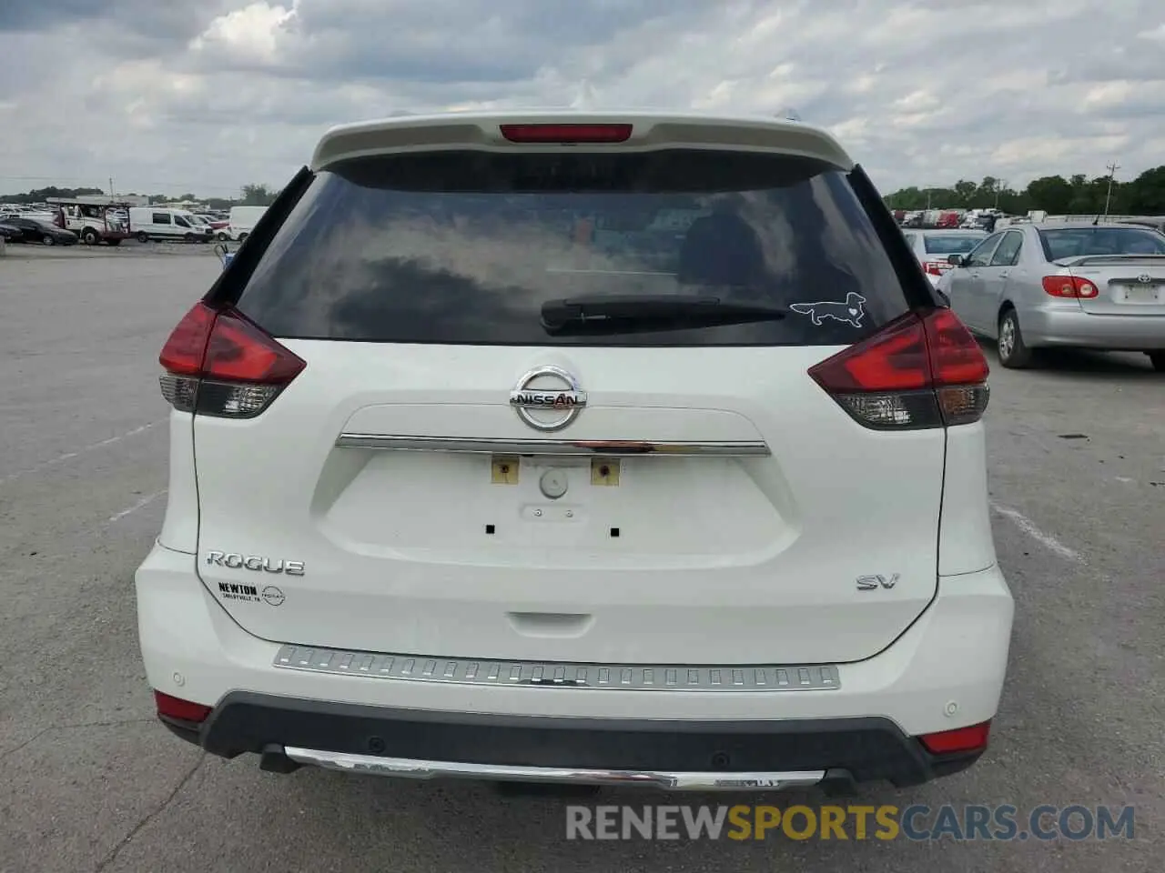 6 Photograph of a damaged car KNMAT2MT1LP524443 NISSAN ROGUE 2020