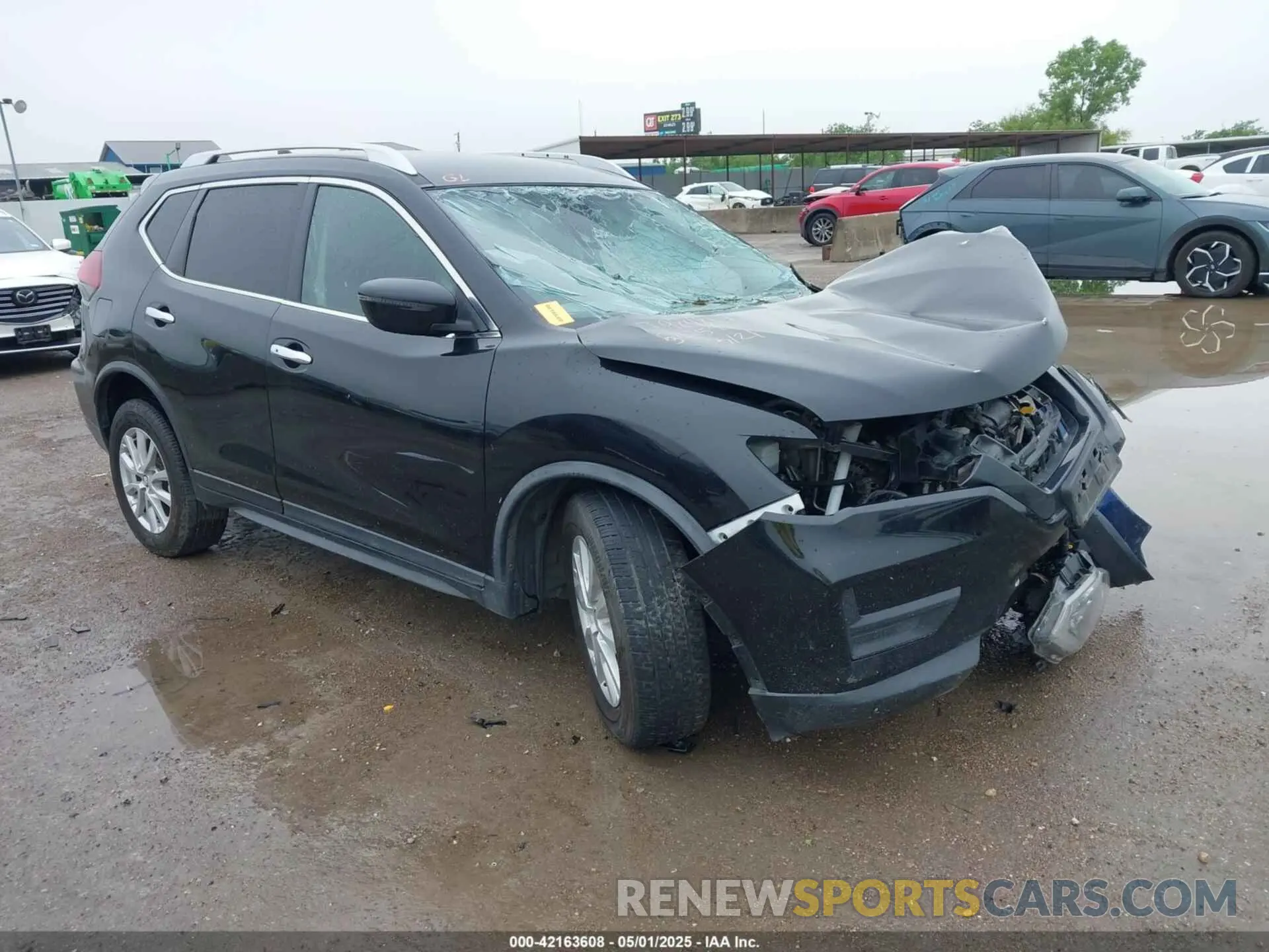 1 Photograph of a damaged car KNMAT2MT1LP527519 NISSAN ROGUE 2020
