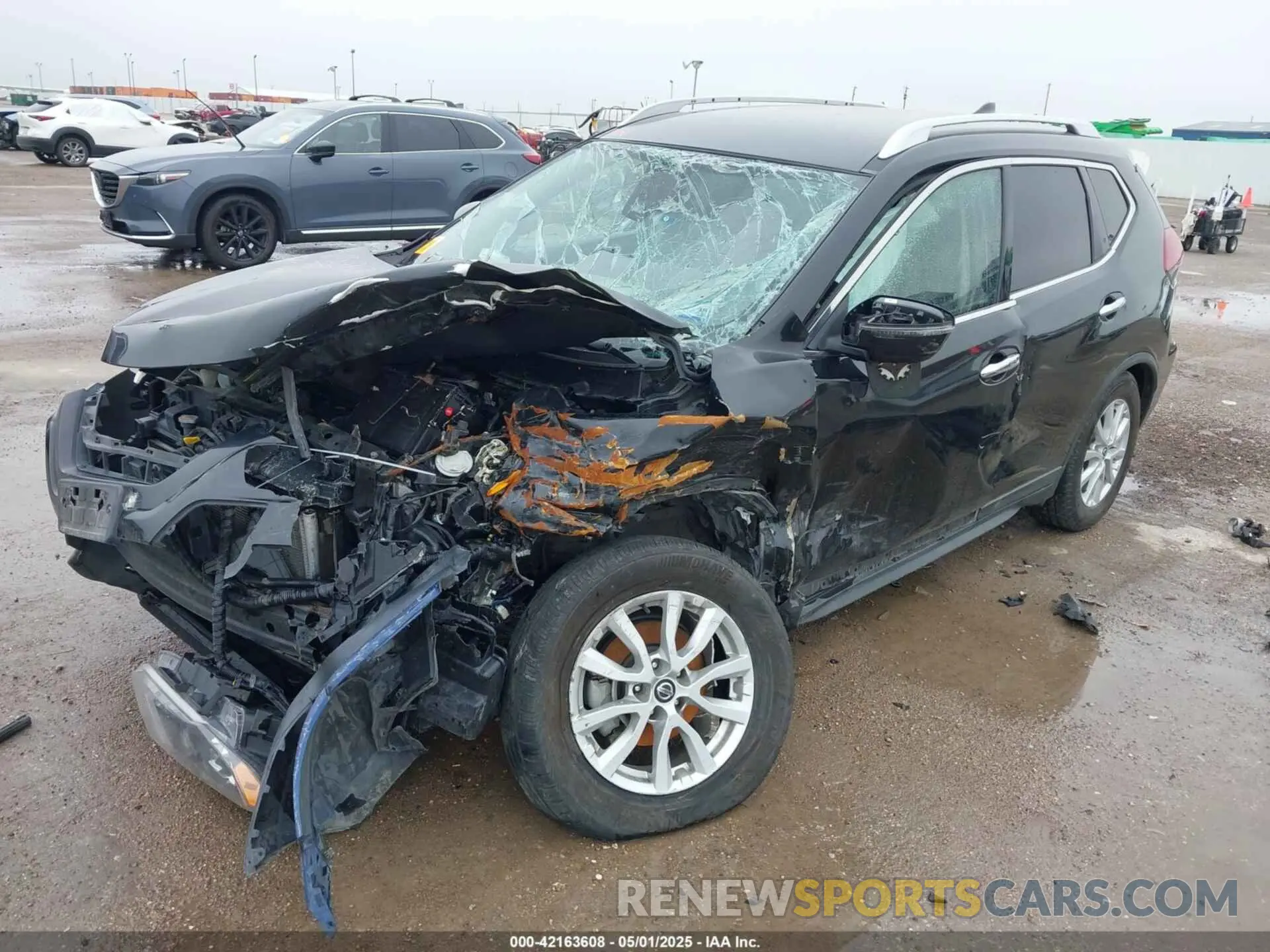 6 Photograph of a damaged car KNMAT2MT1LP527519 NISSAN ROGUE 2020