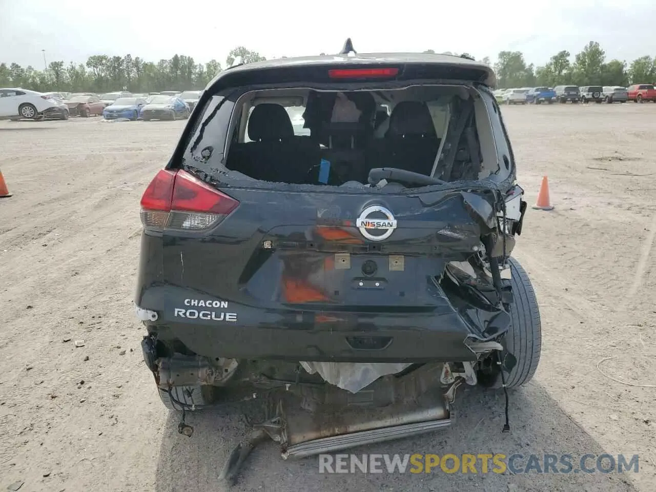 6 Photograph of a damaged car KNMAT2MT1LP534812 NISSAN ROGUE 2020