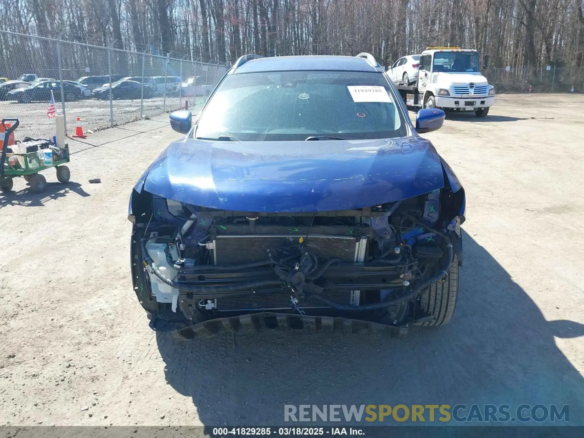 12 Photograph of a damaged car KNMAT2MT2LP511622 NISSAN ROGUE 2020