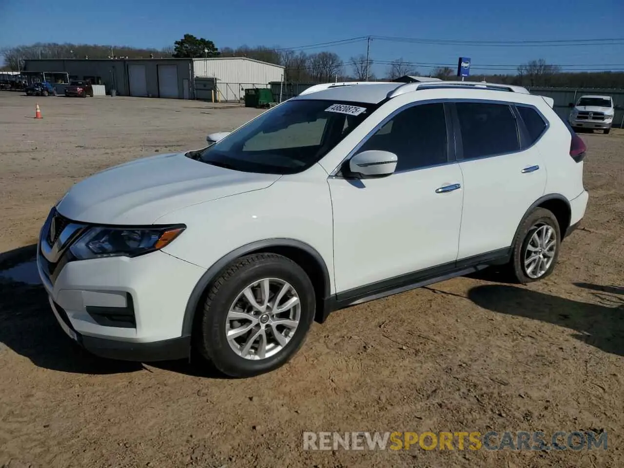 1 Photograph of a damaged car KNMAT2MT2LP518697 NISSAN ROGUE 2020