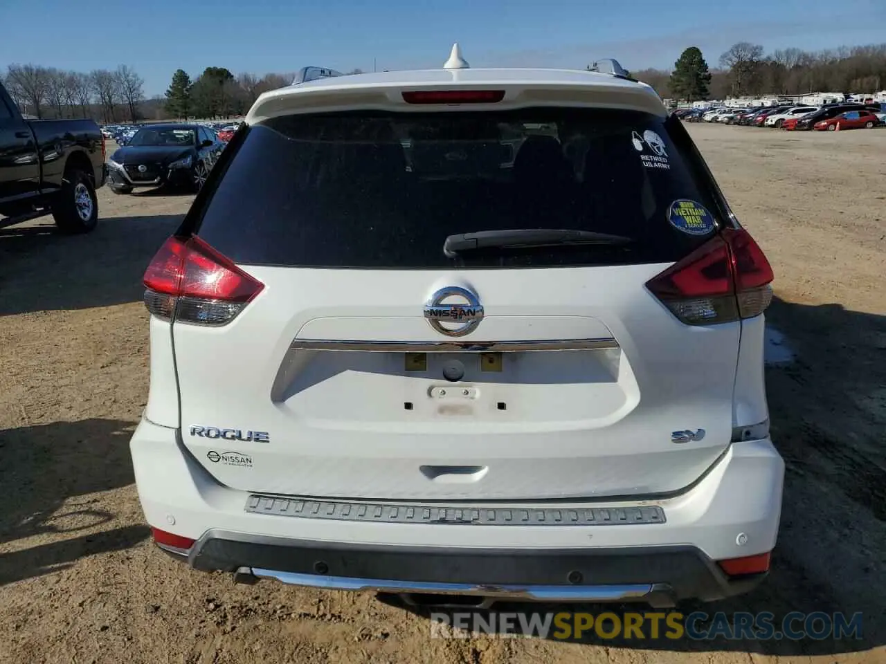 6 Photograph of a damaged car KNMAT2MT2LP518697 NISSAN ROGUE 2020