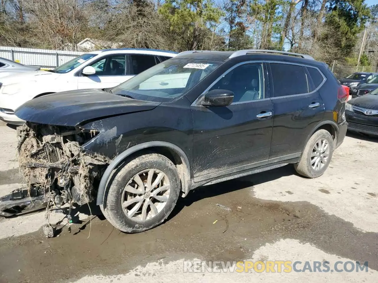 1 Photograph of a damaged car KNMAT2MT2LP525617 NISSAN ROGUE 2020