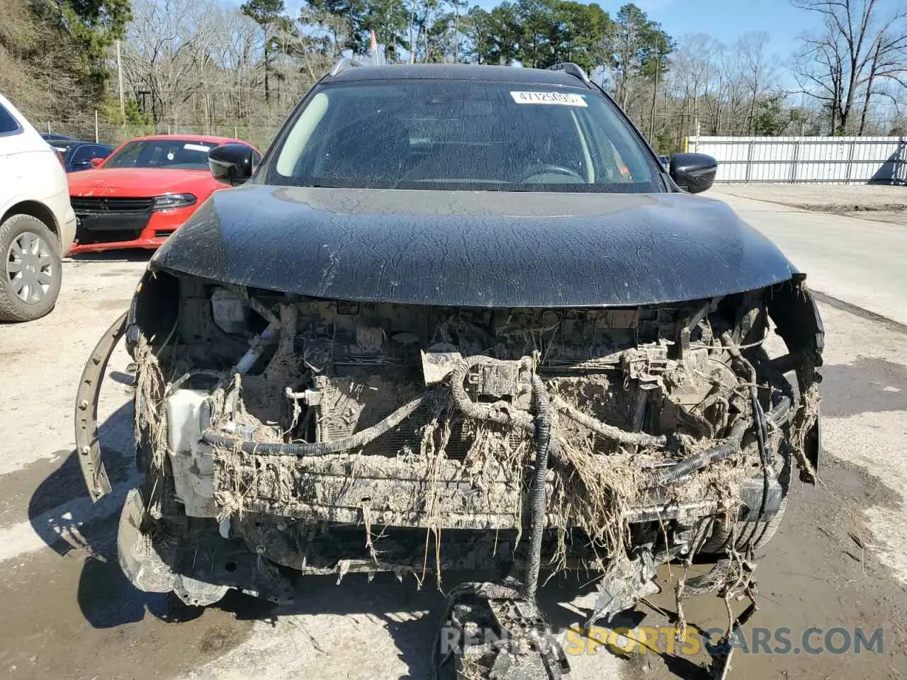 5 Photograph of a damaged car KNMAT2MT2LP525617 NISSAN ROGUE 2020
