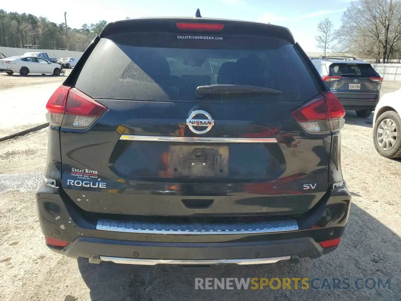 6 Photograph of a damaged car KNMAT2MT2LP525617 NISSAN ROGUE 2020