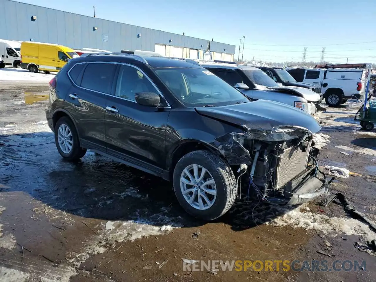4 Photograph of a damaged car KNMAT2MT2LP527657 NISSAN ROGUE 2020