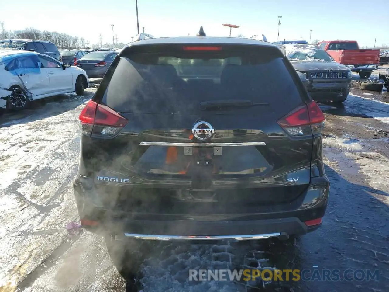 6 Photograph of a damaged car KNMAT2MT2LP527657 NISSAN ROGUE 2020