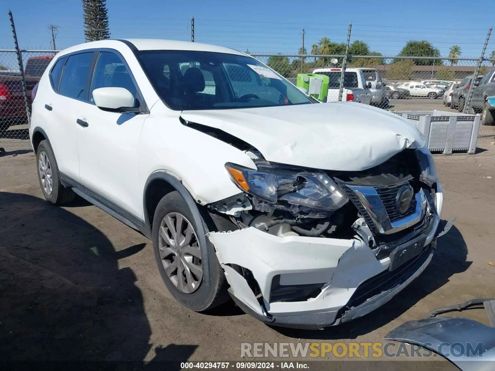 1 Photograph of a damaged car KNMAT2MT2LP533409 NISSAN ROGUE 2020