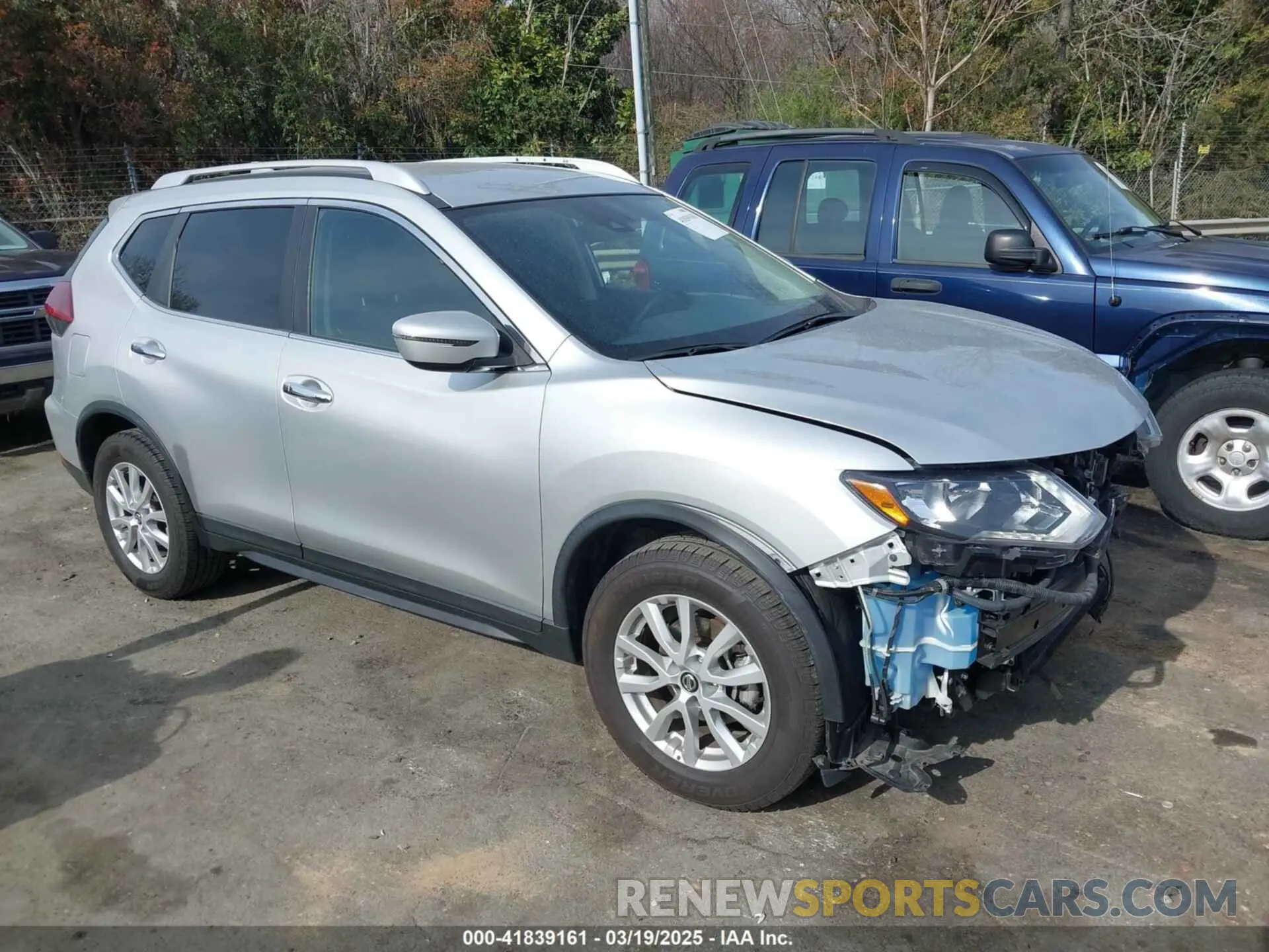 1 Photograph of a damaged car KNMAT2MT2LP533801 NISSAN ROGUE 2020