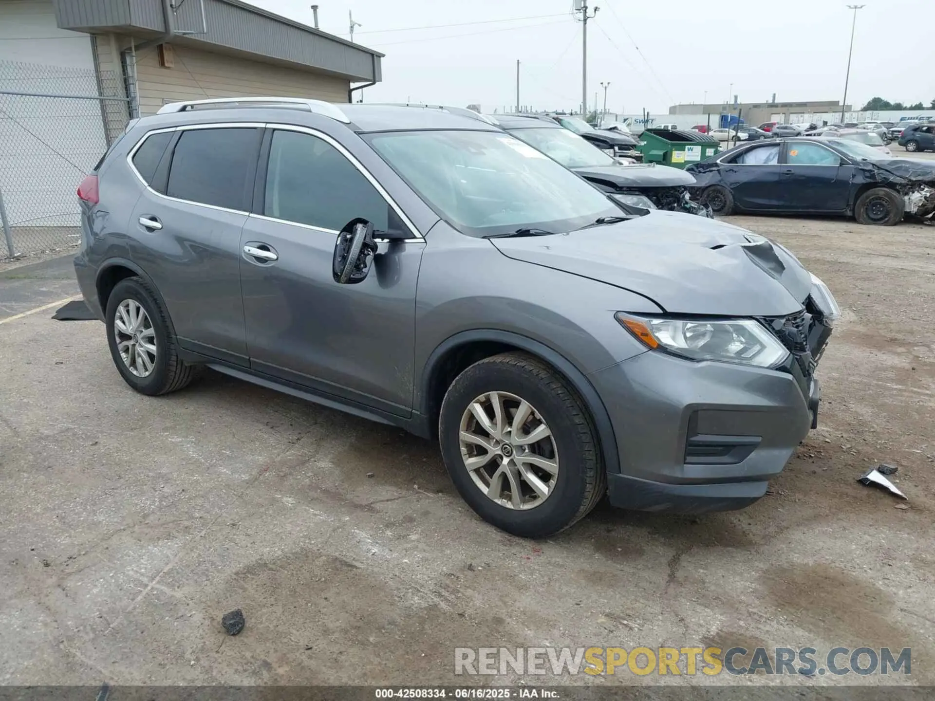 1 Photograph of a damaged car KNMAT2MT2LP538951 NISSAN ROGUE 2020