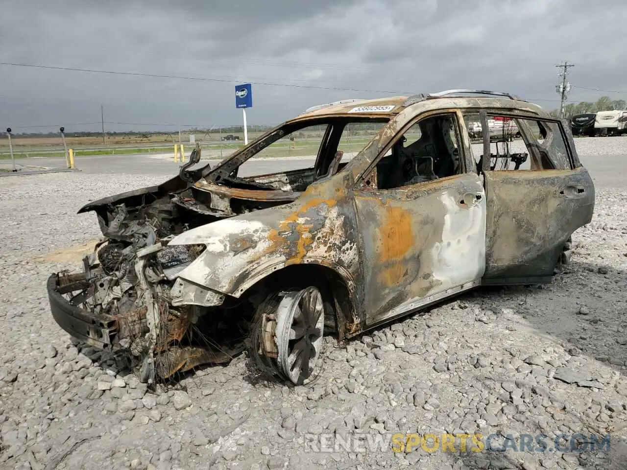 1 Photograph of a damaged car KNMAT2MT2LP542952 NISSAN ROGUE 2020