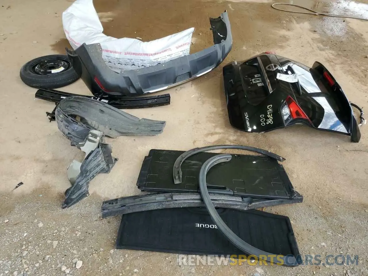 13 Photograph of a damaged car KNMAT2MT3LP511192 NISSAN ROGUE 2020