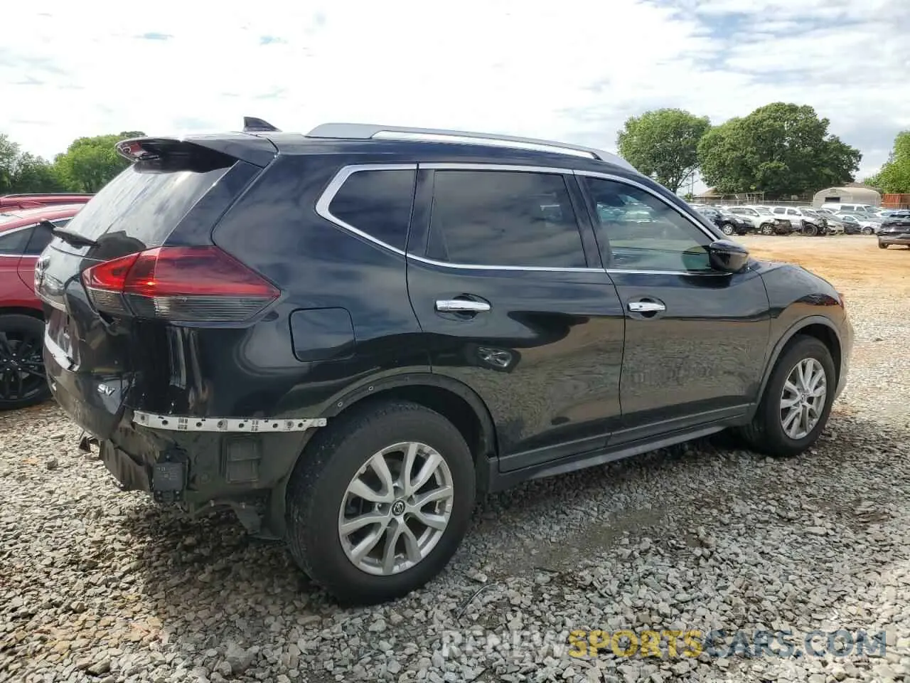 3 Photograph of a damaged car KNMAT2MT3LP511192 NISSAN ROGUE 2020