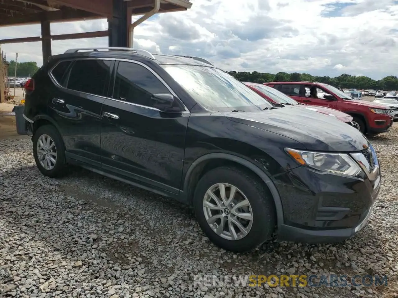 4 Photograph of a damaged car KNMAT2MT3LP511192 NISSAN ROGUE 2020
