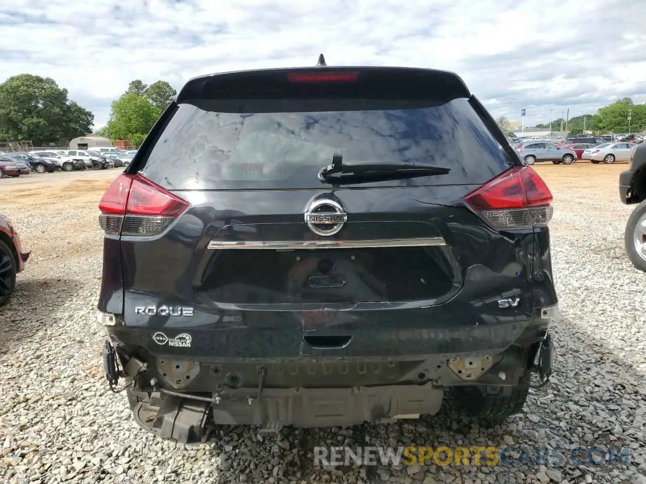 6 Photograph of a damaged car KNMAT2MT3LP511192 NISSAN ROGUE 2020