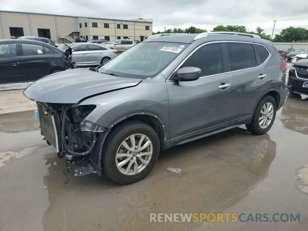 1 Photograph of a damaged car KNMAT2MT3LP514464 NISSAN ROGUE 2020