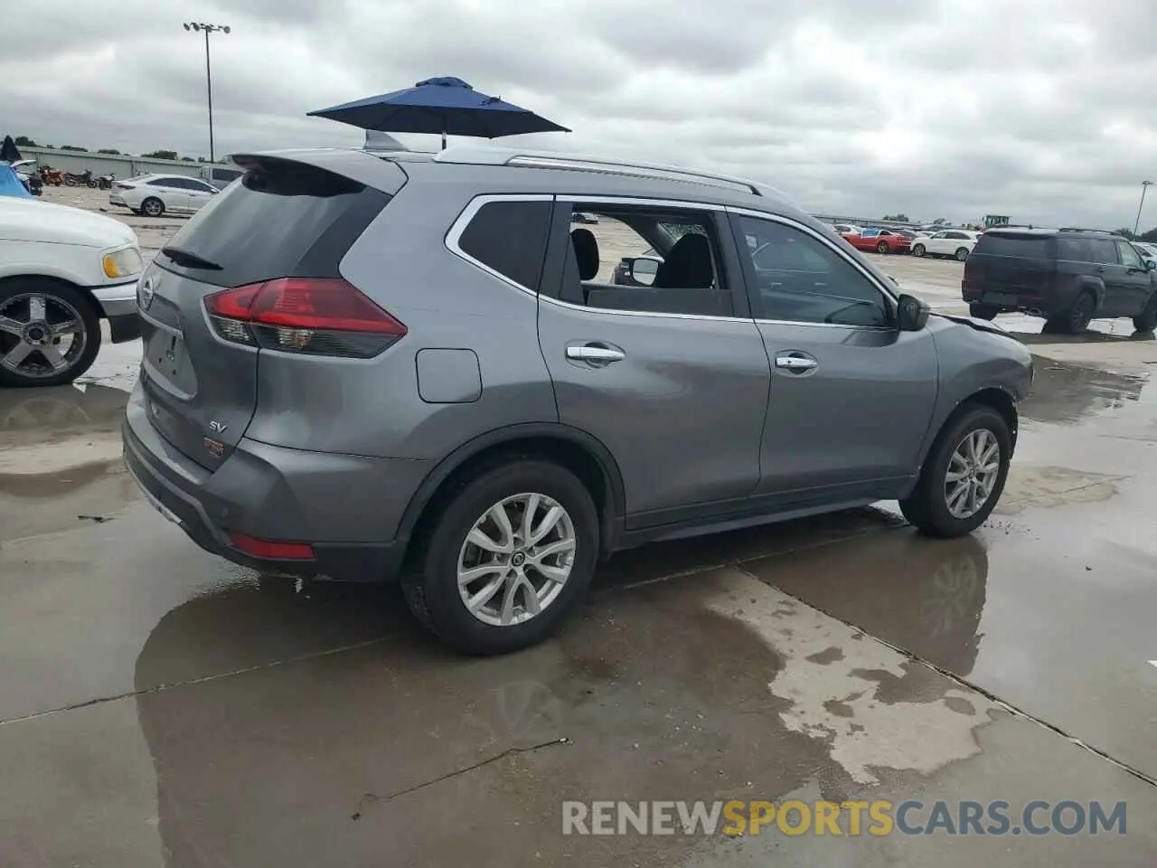 3 Photograph of a damaged car KNMAT2MT3LP514464 NISSAN ROGUE 2020