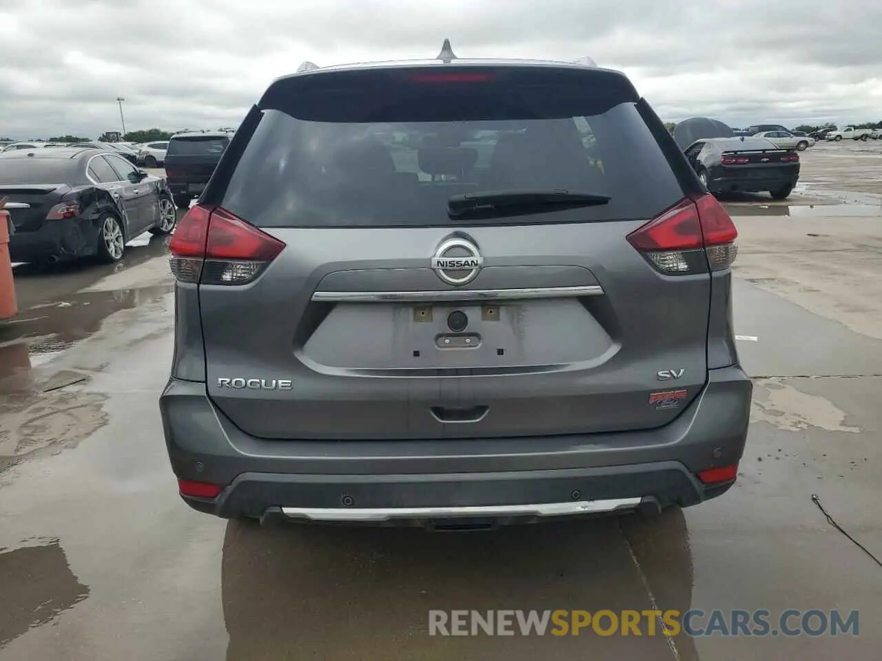 6 Photograph of a damaged car KNMAT2MT3LP514464 NISSAN ROGUE 2020