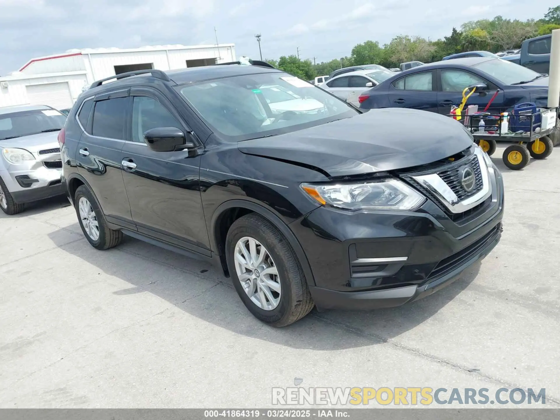 1 Photograph of a damaged car KNMAT2MT3LP521009 NISSAN ROGUE 2020