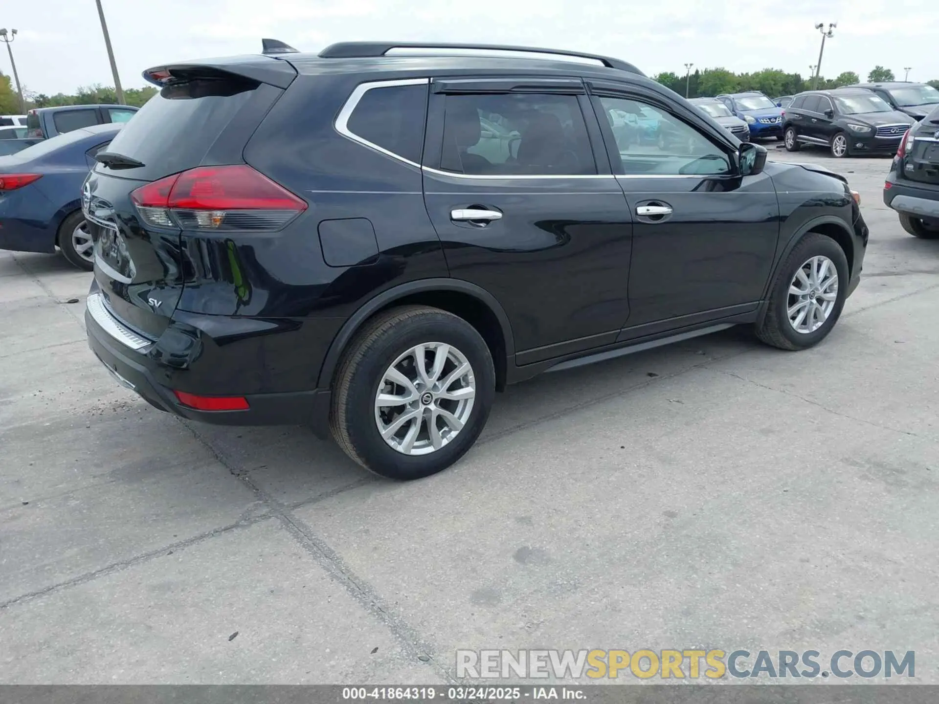 4 Photograph of a damaged car KNMAT2MT3LP521009 NISSAN ROGUE 2020