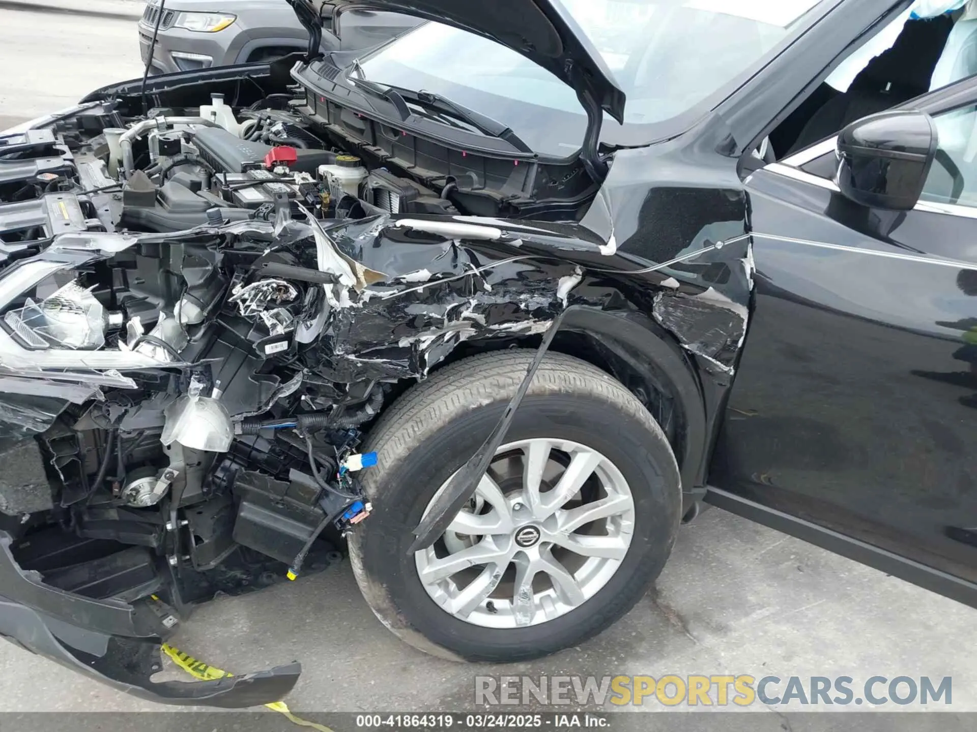 6 Photograph of a damaged car KNMAT2MT3LP521009 NISSAN ROGUE 2020