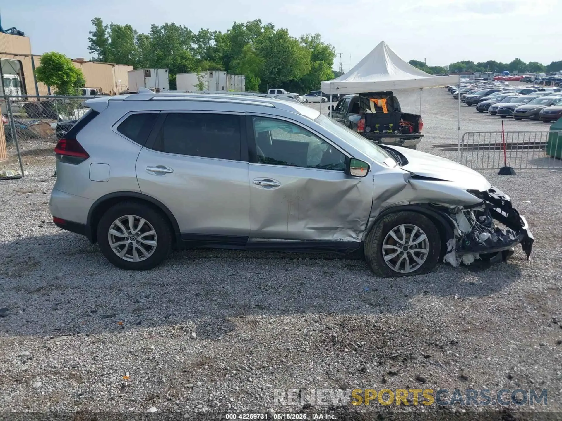 12 Photograph of a damaged car KNMAT2MT3LP524055 NISSAN ROGUE 2020