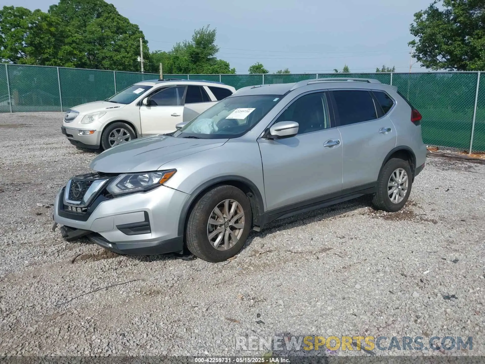 2 Photograph of a damaged car KNMAT2MT3LP524055 NISSAN ROGUE 2020