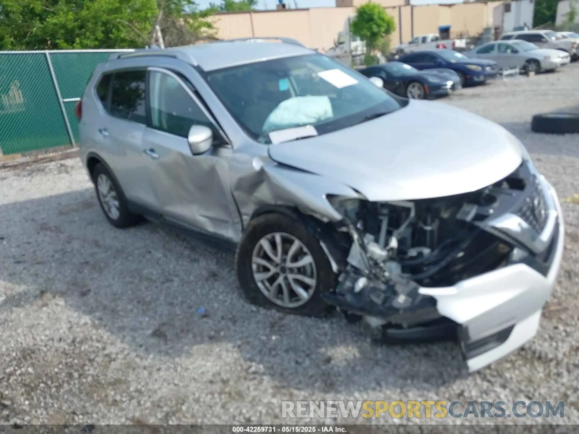 6 Photograph of a damaged car KNMAT2MT3LP524055 NISSAN ROGUE 2020
