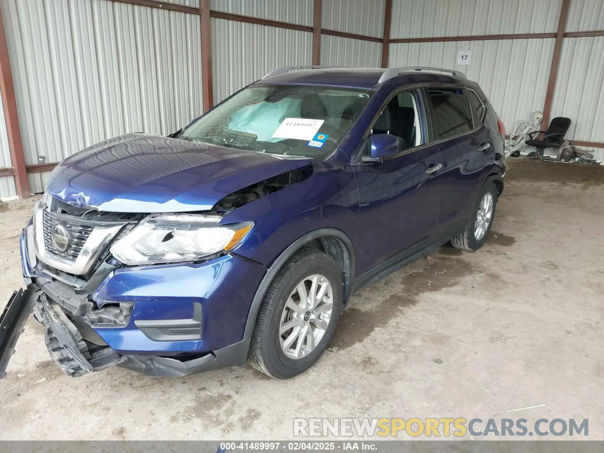 2 Photograph of a damaged car KNMAT2MT3LP534343 NISSAN ROGUE 2020