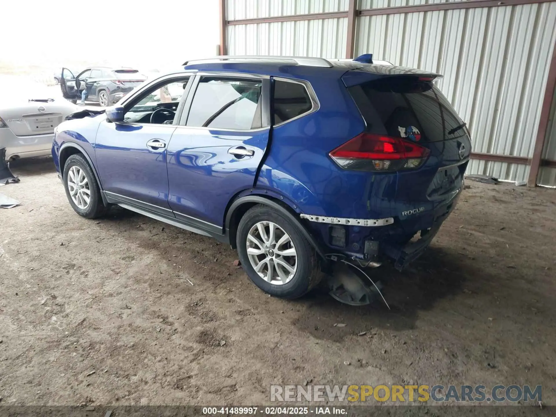 3 Photograph of a damaged car KNMAT2MT3LP534343 NISSAN ROGUE 2020