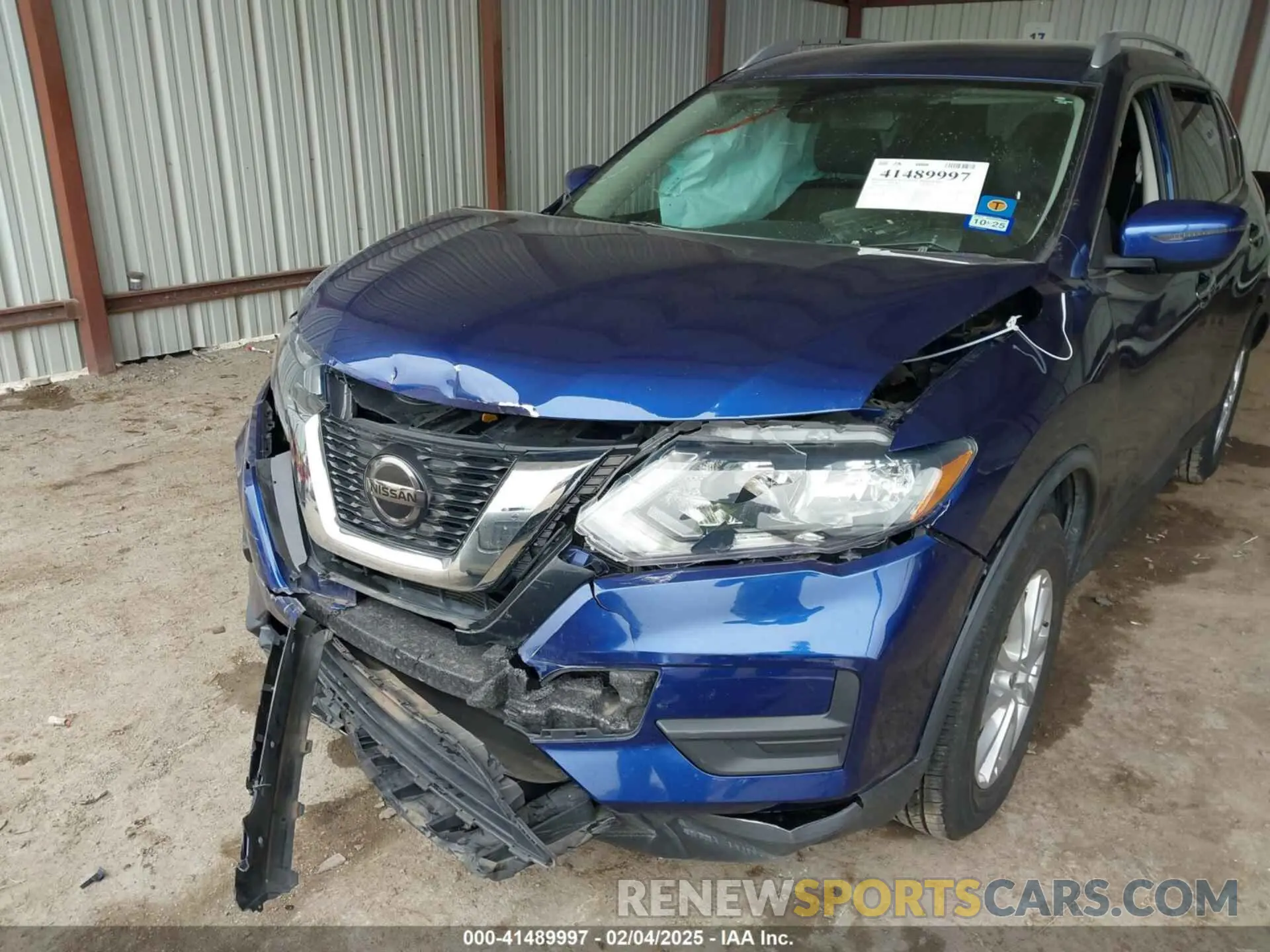 6 Photograph of a damaged car KNMAT2MT3LP534343 NISSAN ROGUE 2020